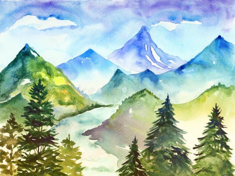 A scenic view of altay rock paintings