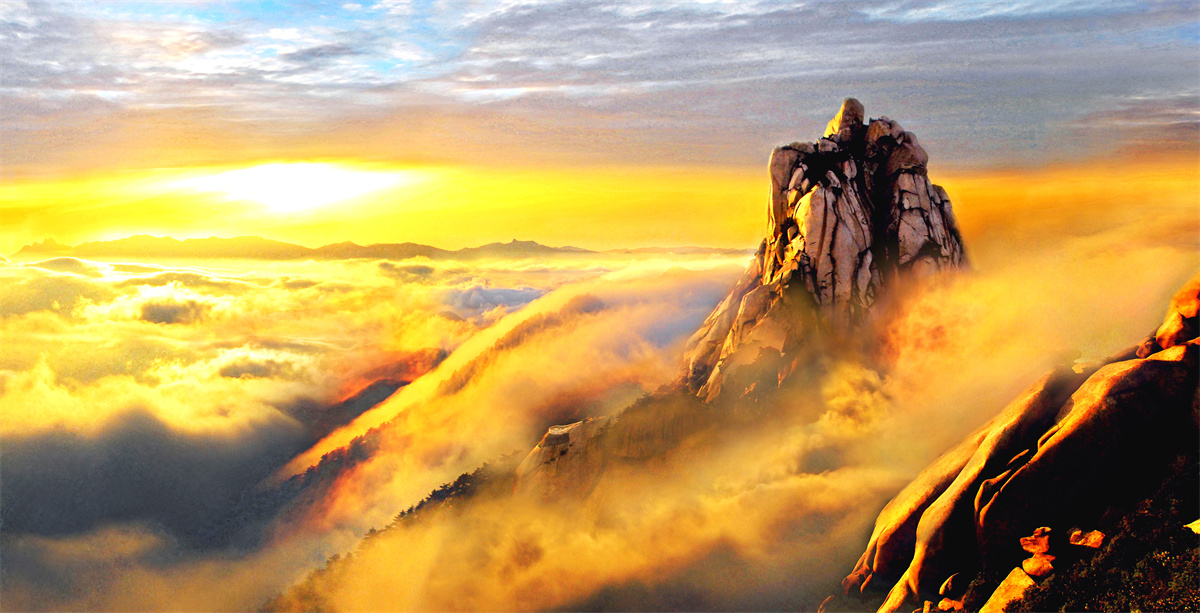 A scenic view of angangxi_site