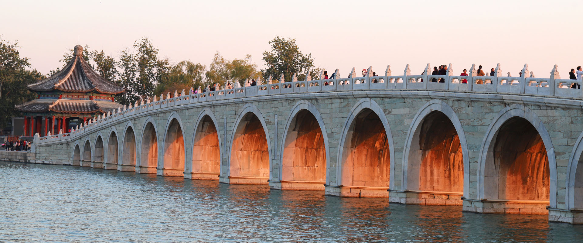 A scenic view of Anji Bridge