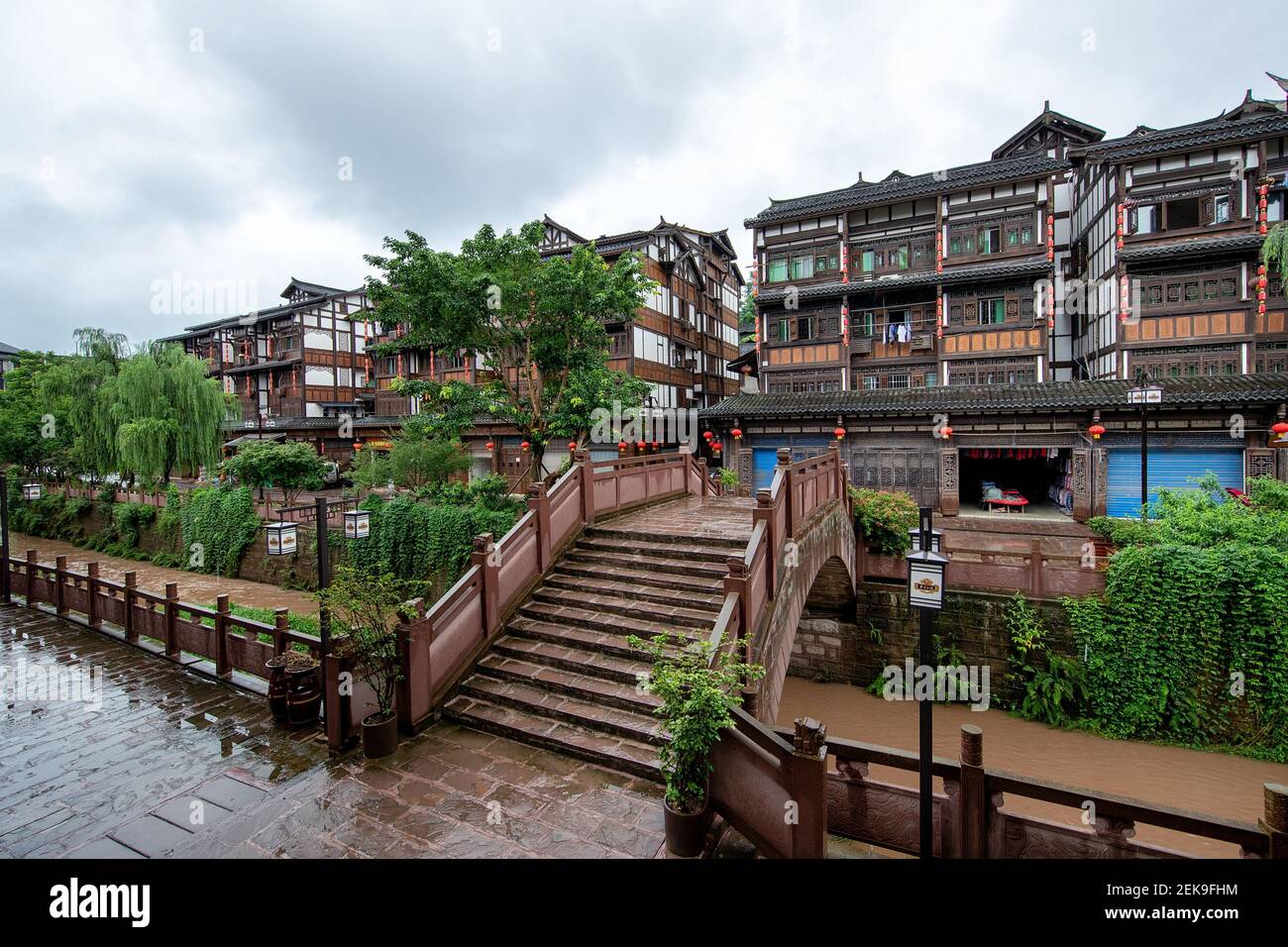 A scenic view of anju_ancient_city