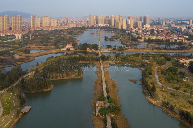 A scenic view of anping bridge