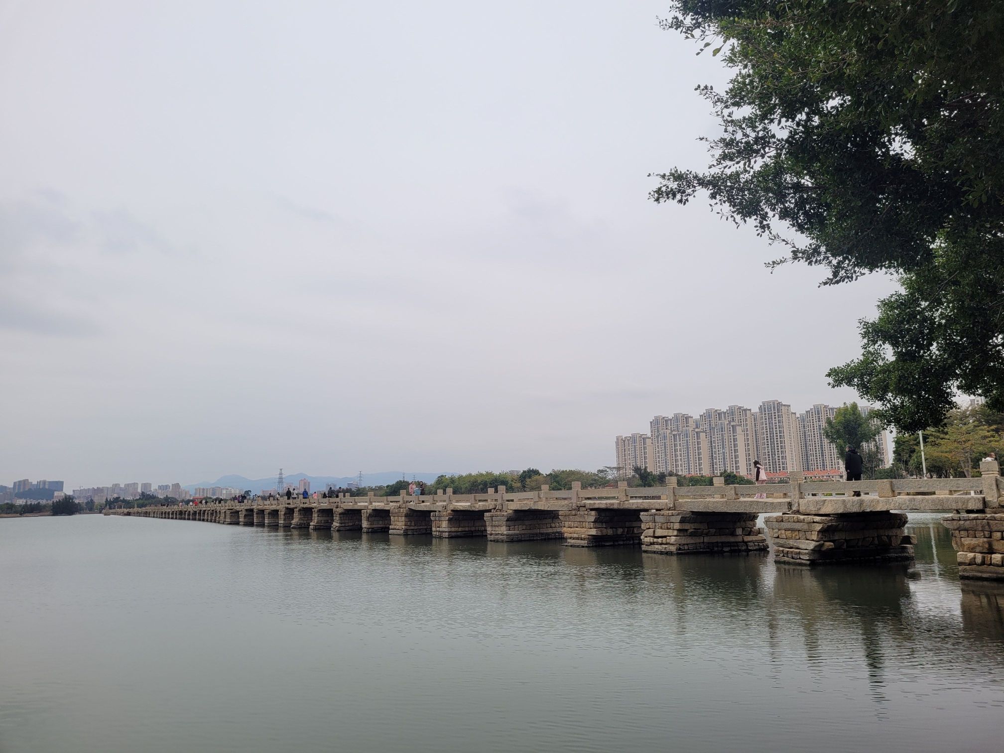 A scenic view of anping bridge