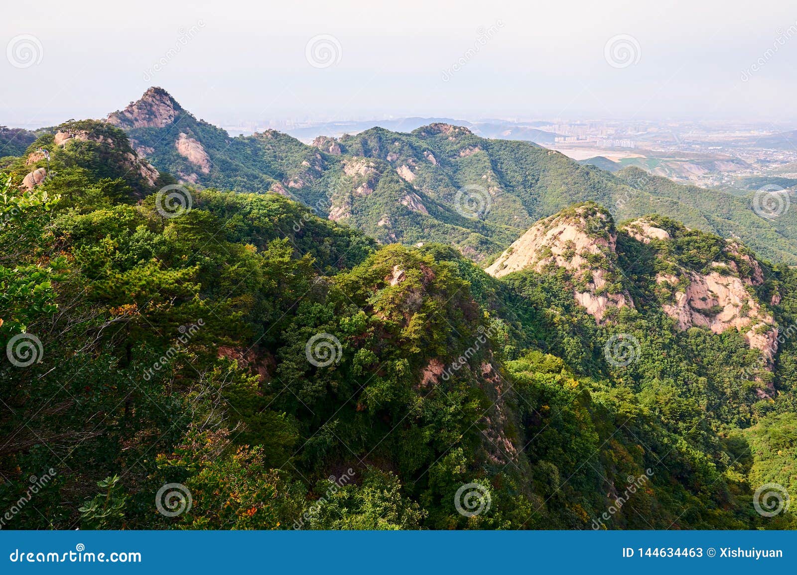 A scenic view of anshan_qianshan_scenic_area