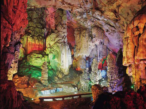 A scenic view of anshun dragon palace