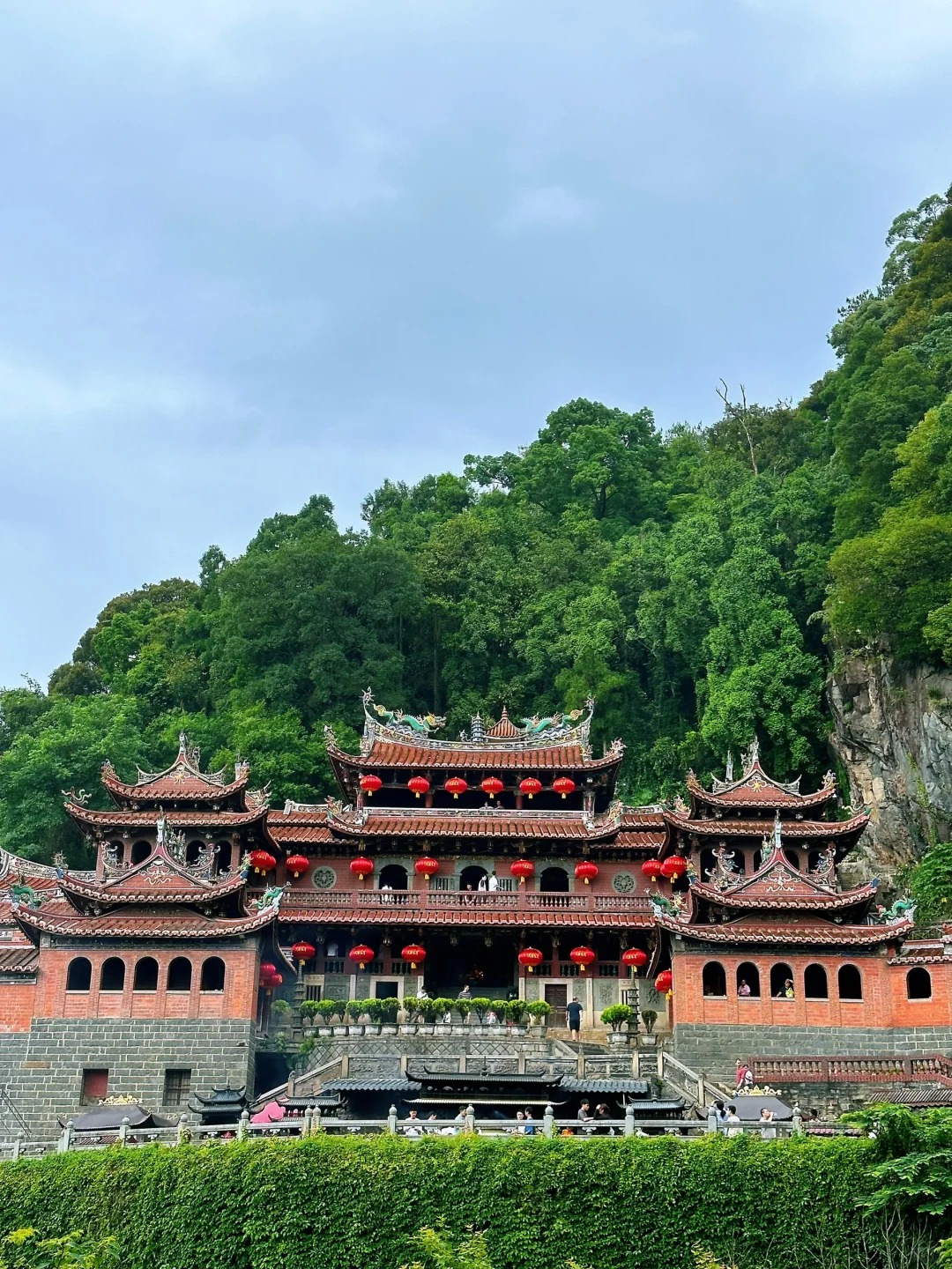 A scenic view of anxi qingshui rock