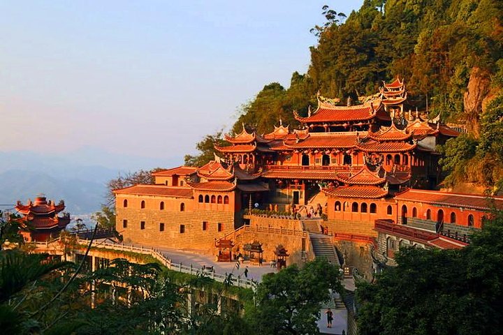 A scenic view of anxi qingshui rock