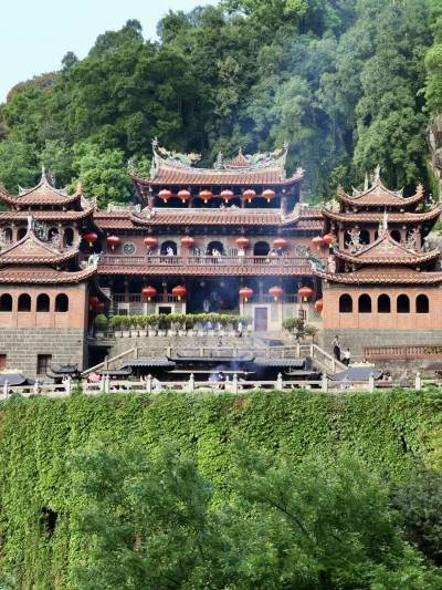 A scenic view of anxi qingshui rock