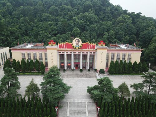 A scenic view of Anyuan Coal Miners Movement Memorial Hall
