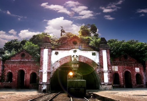 A scenic view of Anyuan Coal Miners Movement Memorial Hall