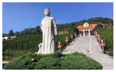 A scenic view of Anyuan Coal Miners Movement Memorial Hall