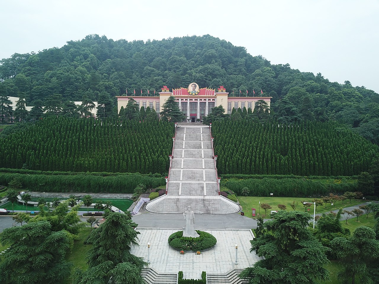 A scenic view of Anyuan Coal Miners Movement Memorial Hall