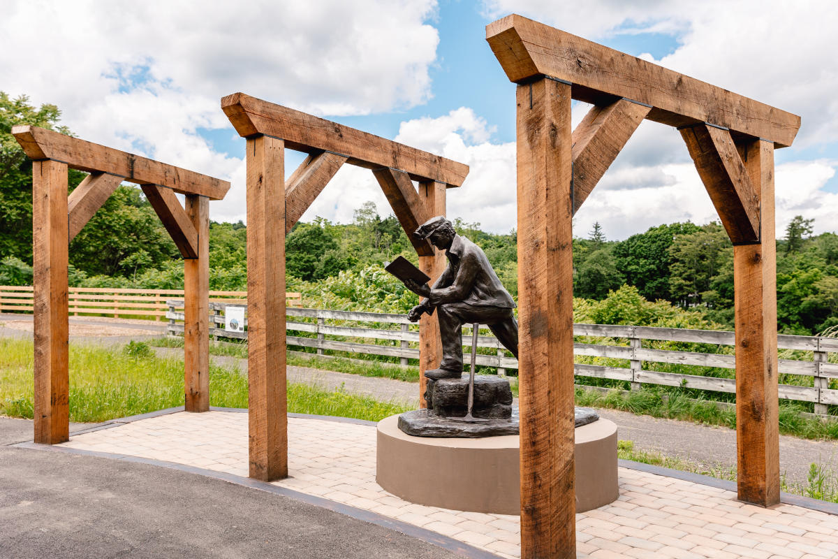 A scenic view of Anyuan Coal Miners Movement Memorial Hall
