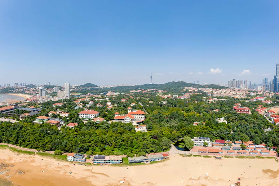 A scenic view of Badaguan