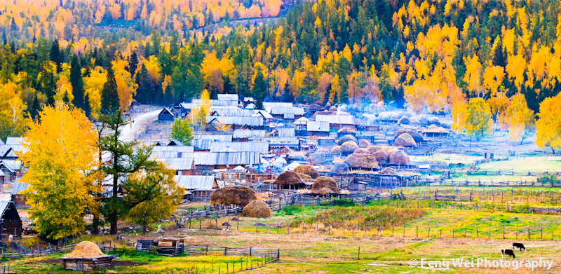 A scenic view of baijinbao_site