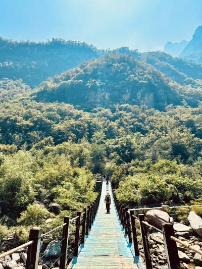 A scenic view of Baligou Scenic Area