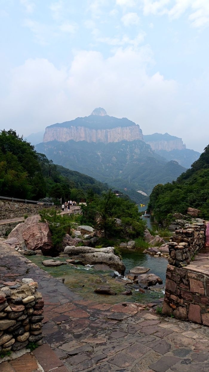 A scenic view of Baligou Scenic Area