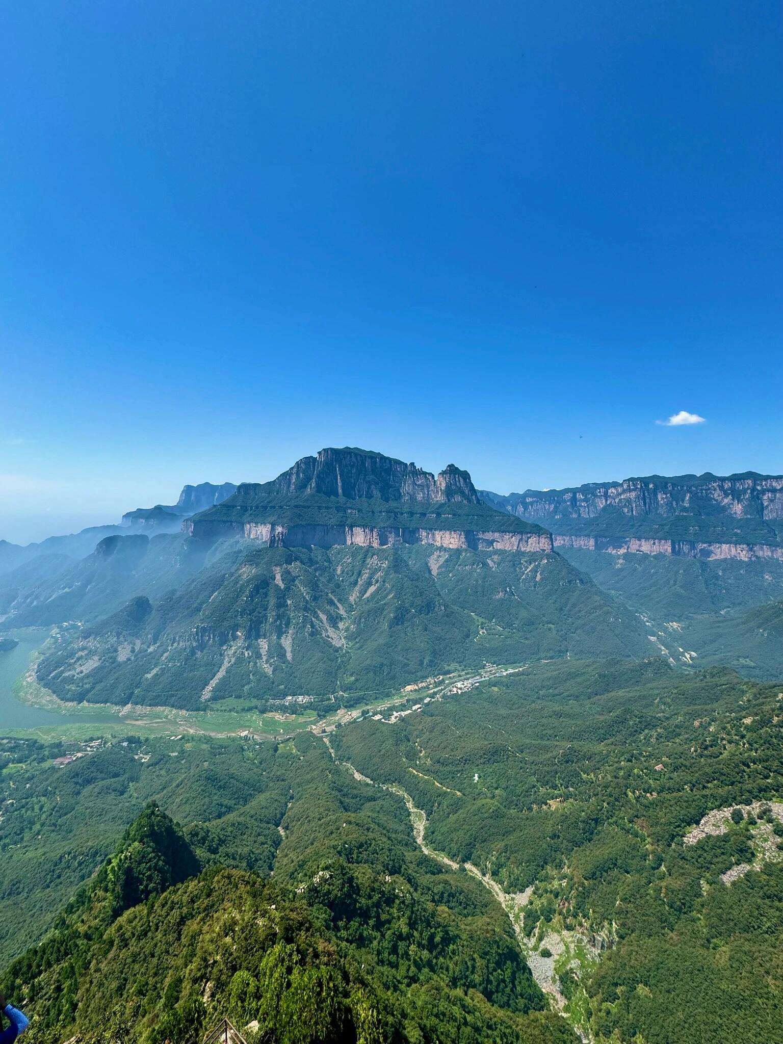 A scenic view of Baligou Scenic Area