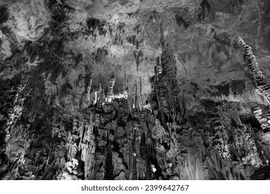 A scenic view of bama crystal palace cave