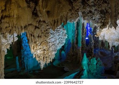 A scenic view of bama crystal palace cave