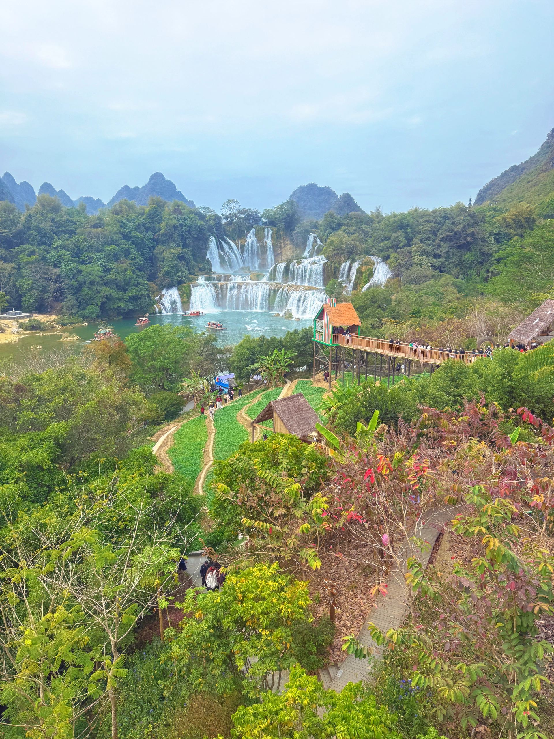 A scenic view of bama longevity village
