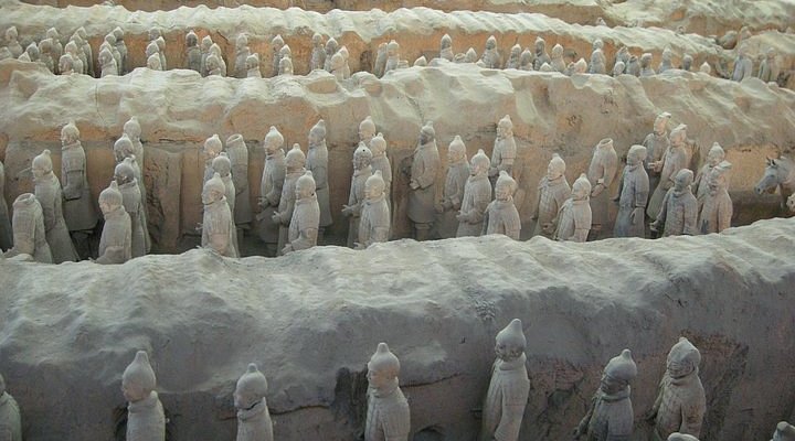 A scenic view of banpo_ruins