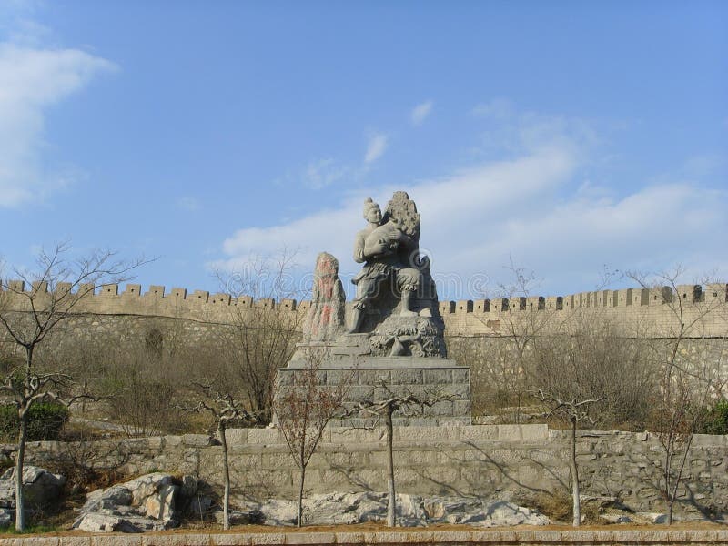 A scenic view of Baodu Zhai