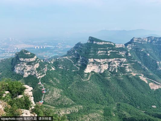 A scenic view of Baodu Zhai