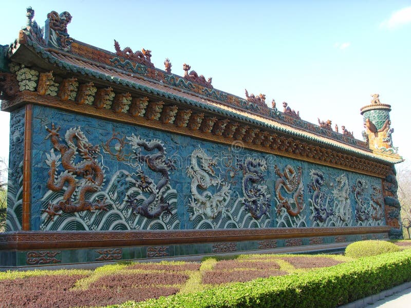 A scenic view of Baodu Zhai