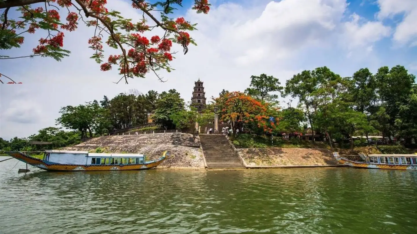 A scenic view of baota_pagoda