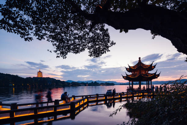 A scenic view of baota_pagoda