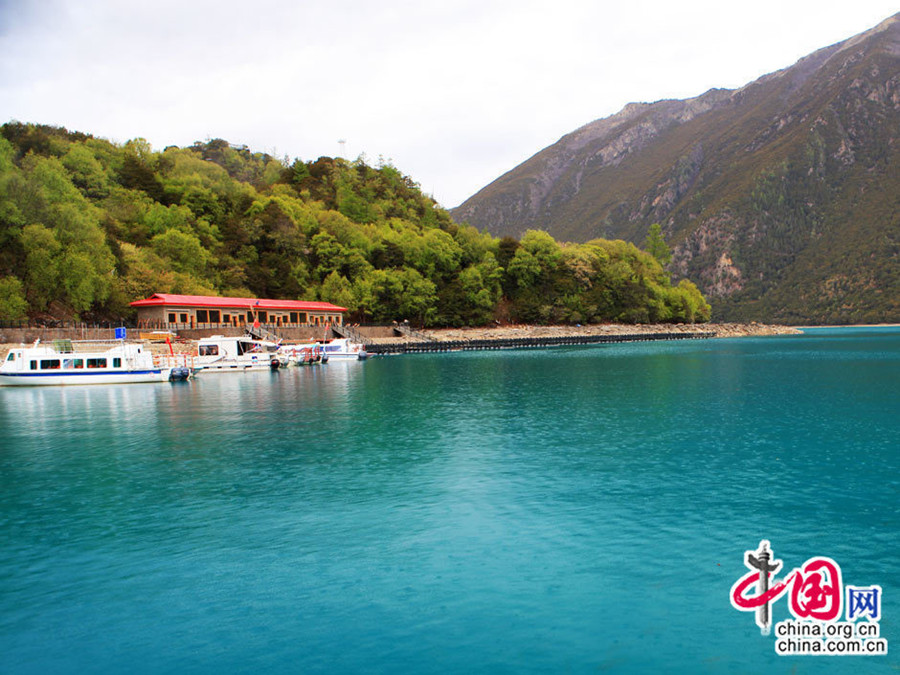 A scenic view of basum lake