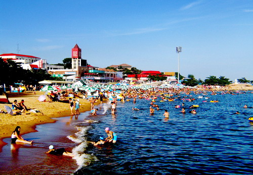 A scenic view of Beidaihe Scenic Area