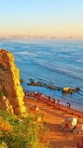 A scenic view of Beidaihe Scenic Area