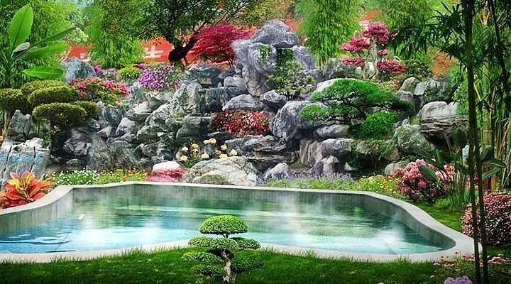 A scenic view of beigu mountain
