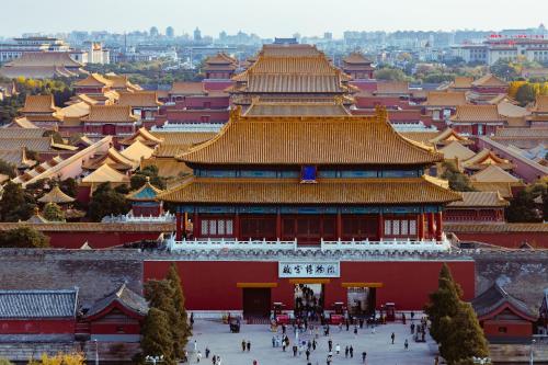 A scenic view of beijing_confucius_temple_and_imperial_college