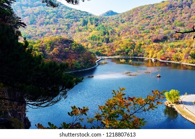 A scenic view of benxi_guanmen_mountain