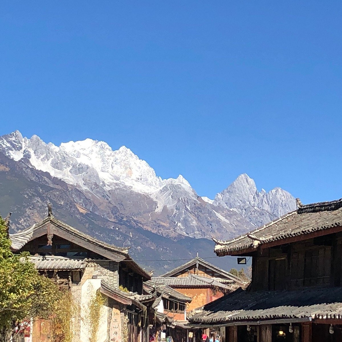 A scenic view of bijie yisala ancient village