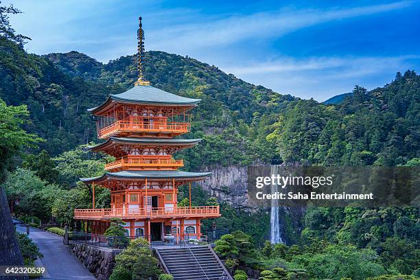 A scenic view of Bohaishen Temple