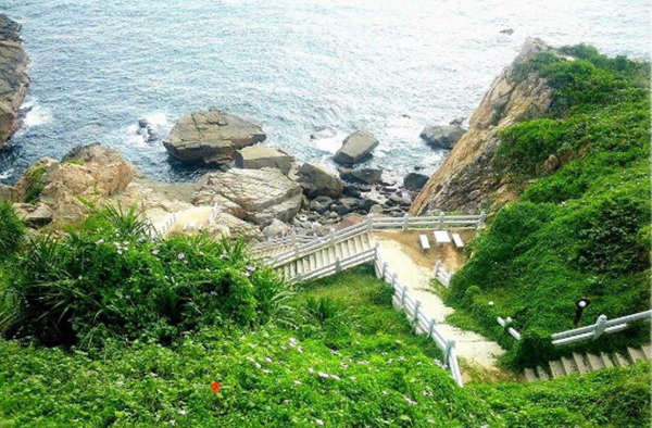 A scenic view of boundary_island