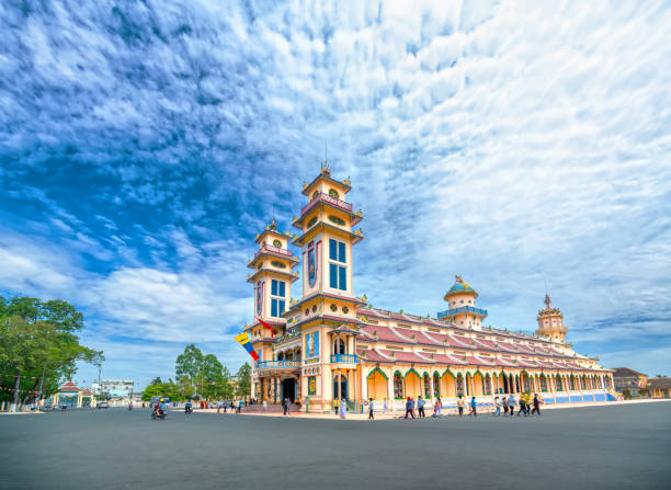 A scenic view of caocao ancestral temple