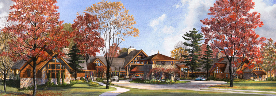A scenic view of changbaishan_international_resort
