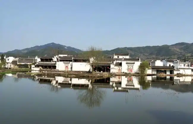 A scenic view of chengkan town