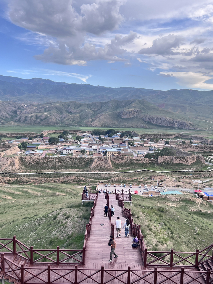 A scenic view of Chengziya Ruins