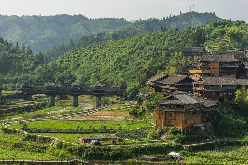 A scenic view of Chengziya Ruins