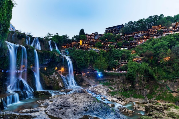A scenic view of Chengziya Ruins