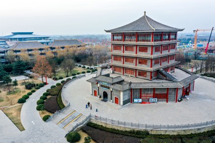 A scenic view of Chenjiagou Taiji Town
