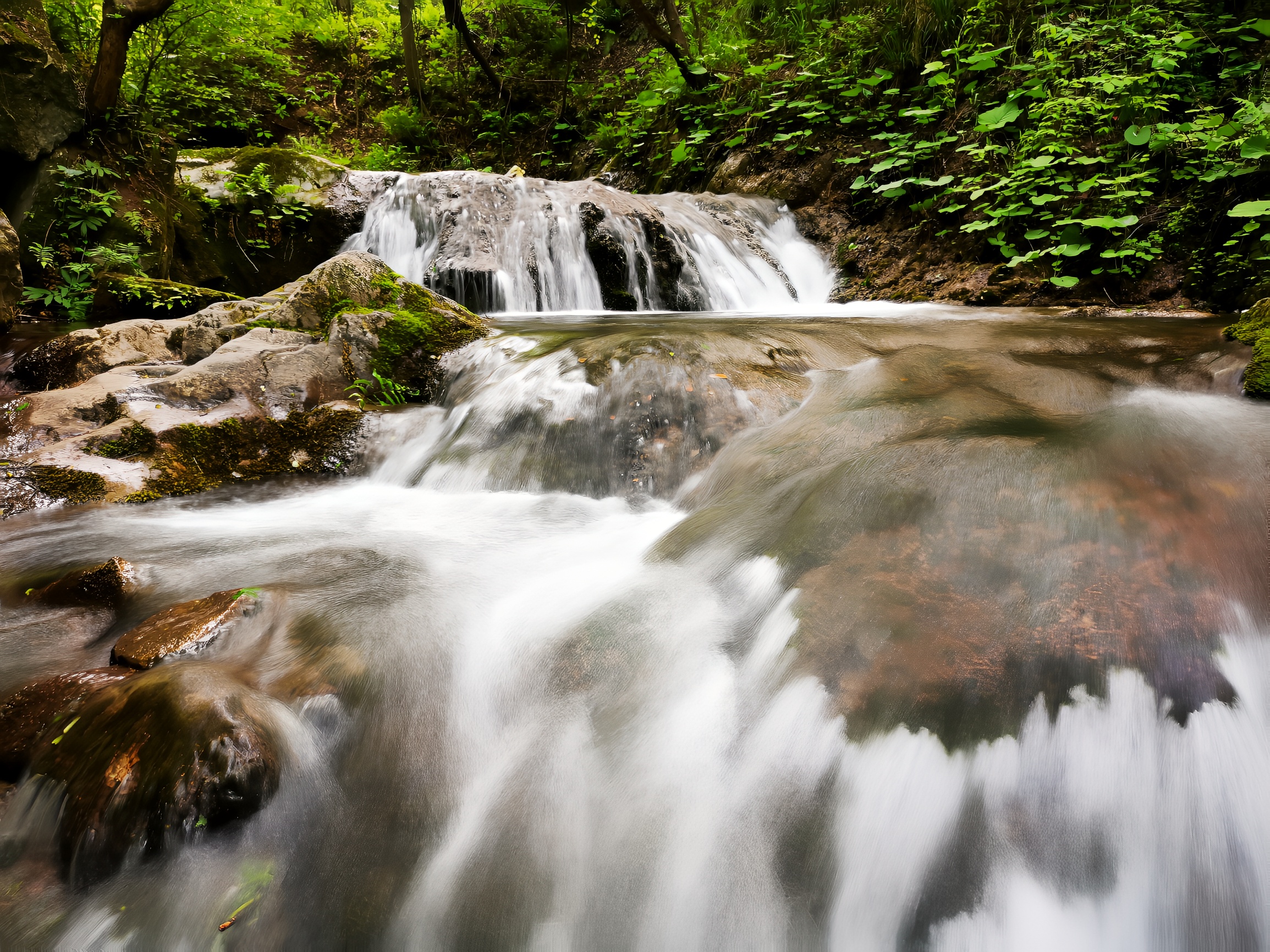 A scenic view of Chongdugou Scenic Area