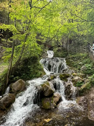 A scenic view of Chongdugou Scenic Area