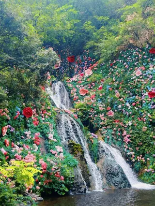 A scenic view of Chongdugou Scenic Area