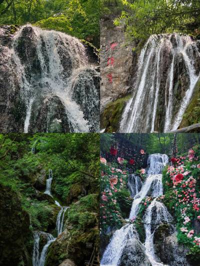 A scenic view of Chongdugou Scenic Area